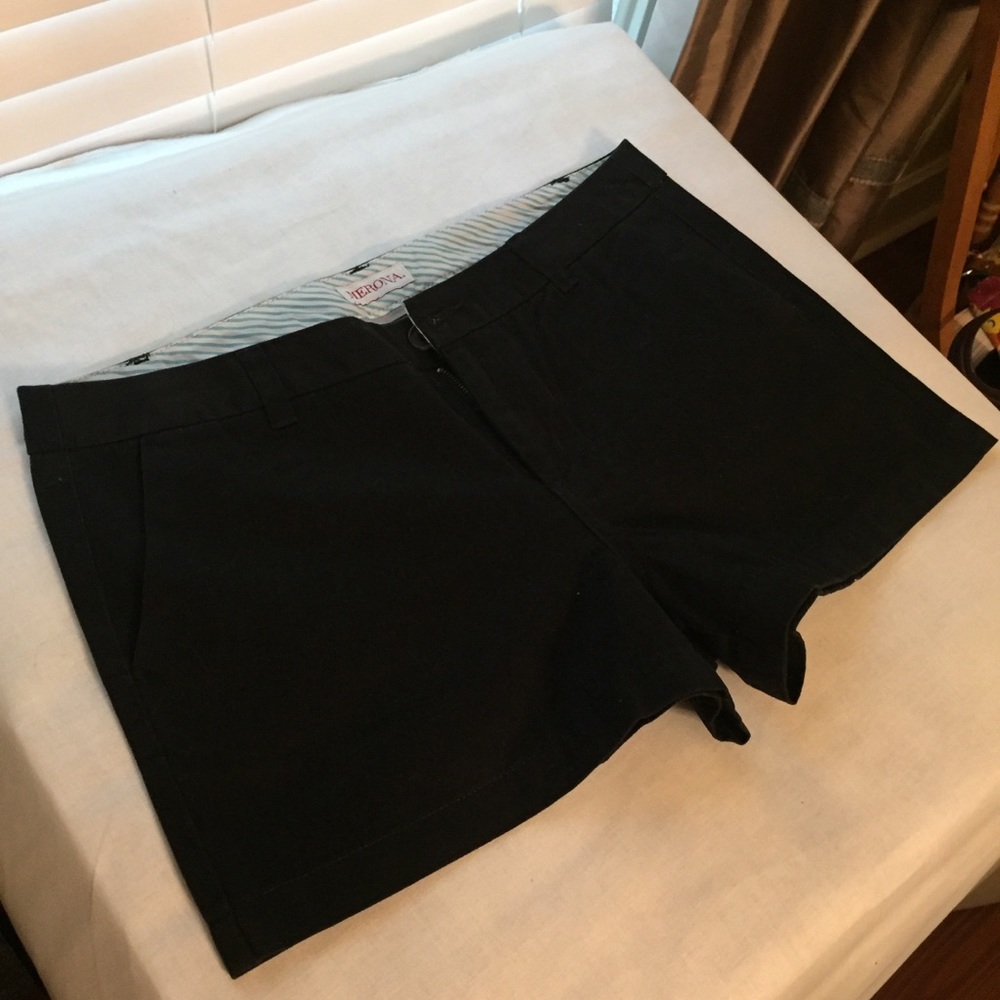 Black Chino Shorts